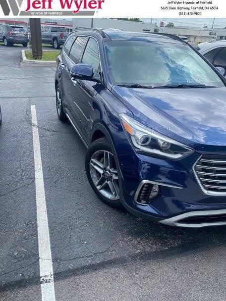 HYUNDAI SANTA FE 2017 KM8SRDHF2HU227253 image